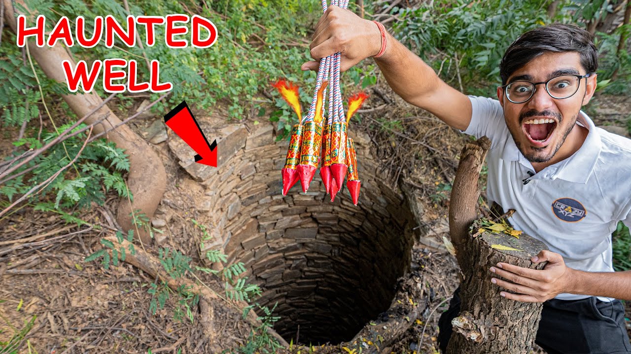 Diwali Rocket in Haunted Well🔥 | भूतिया कुएं में राकेट चलाने पे क्या होगा?