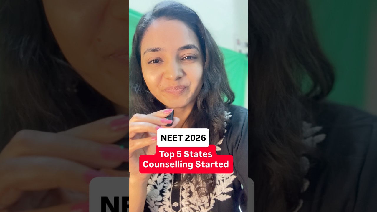 🚨 NEET 2026: Top 5 States Counselling Started 😱 Apply Before It's Late! #neetcounselling