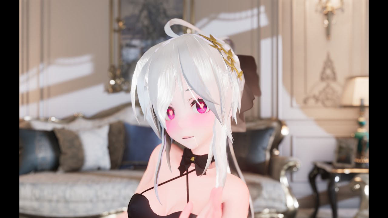 【Vocaloid  MMD／4K／60FPS】Yowane Haku 【심쿵해(HEART ATTACK)】