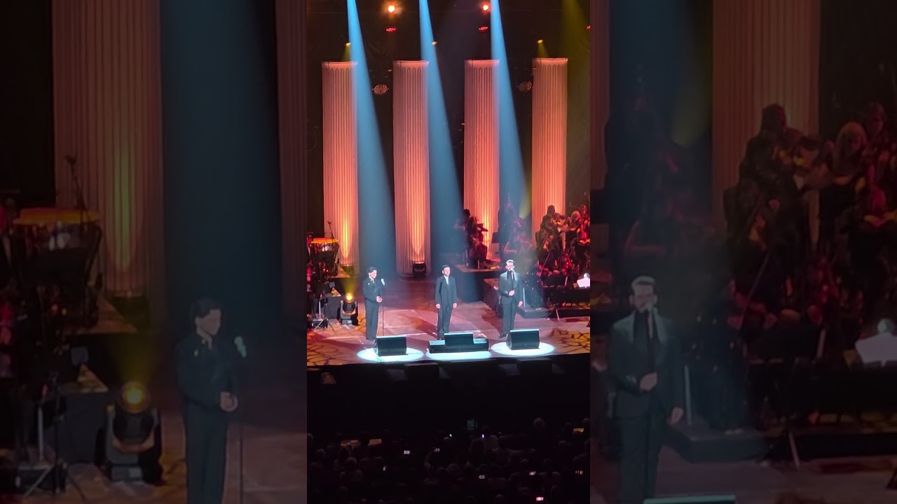 Il Volo - Brussels December 7 2025 - Opening Song "Nelle tue mani"