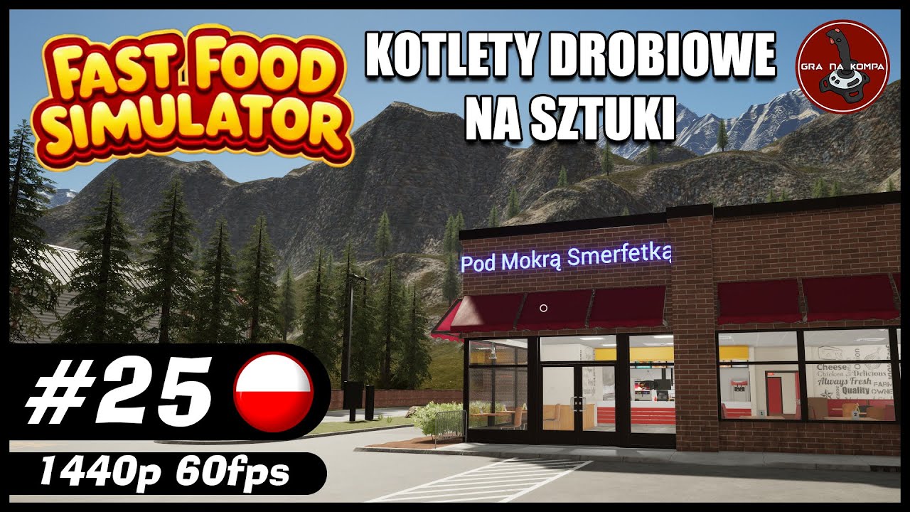 Kotlety drobiowe na sztuki || #25 || Fast Food Simulator gameplay PL
