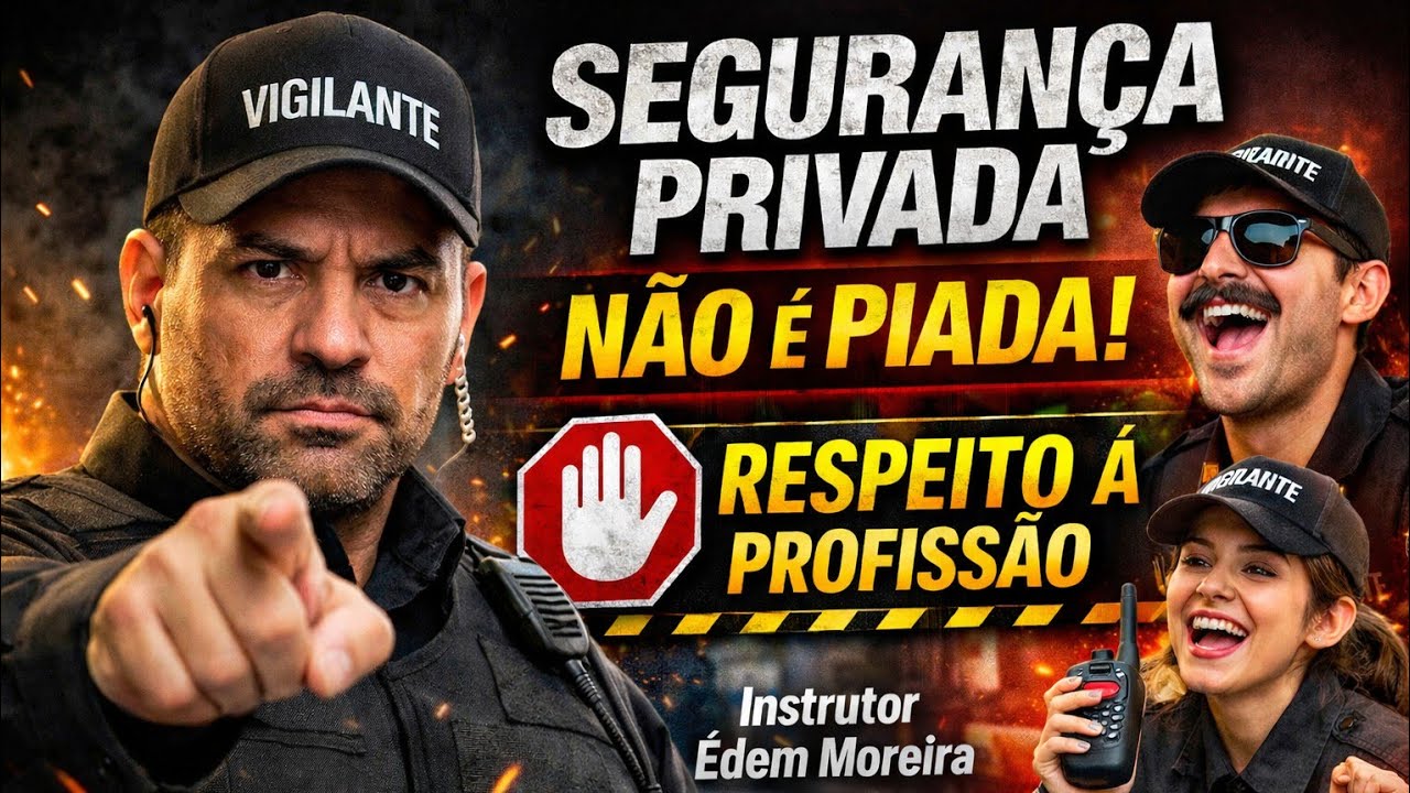 SEGURANÇA PRIVADA NÃO É PIADA | ALERTA AOS VIGILANTES