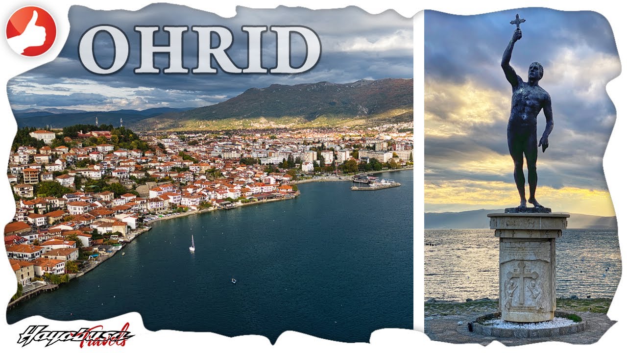 Descoperind Ohrid: străzi vechi, lacul și orașul filmat din aer