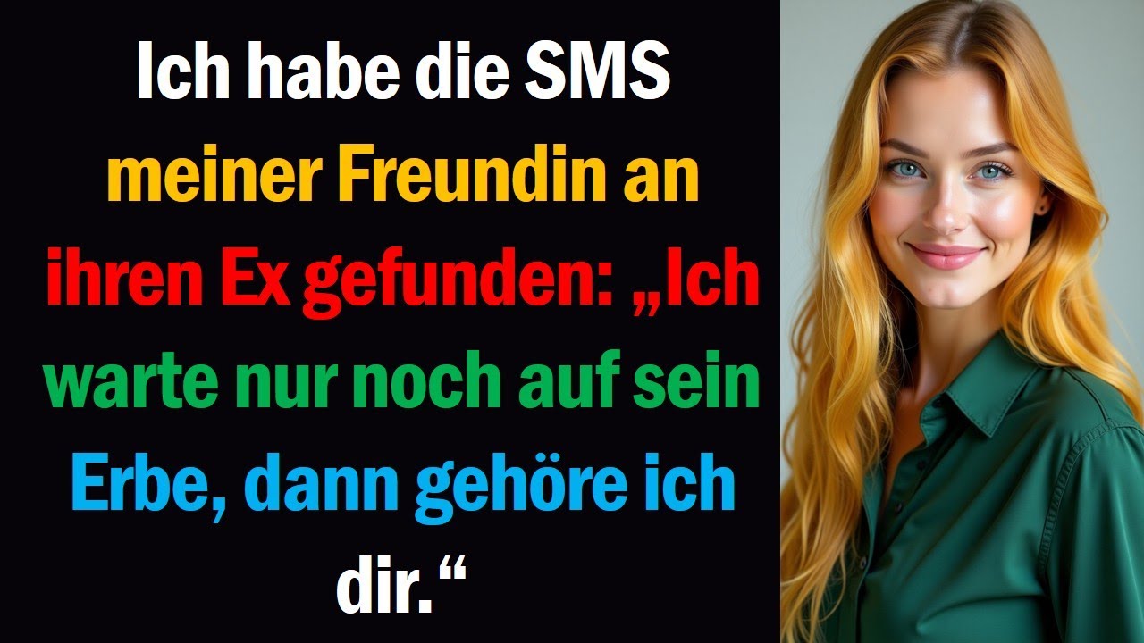 Ich habe die SMS meiner Freundin an ihren Ex gefunden: „Ich warte nur noch auf sein Erbe, dann