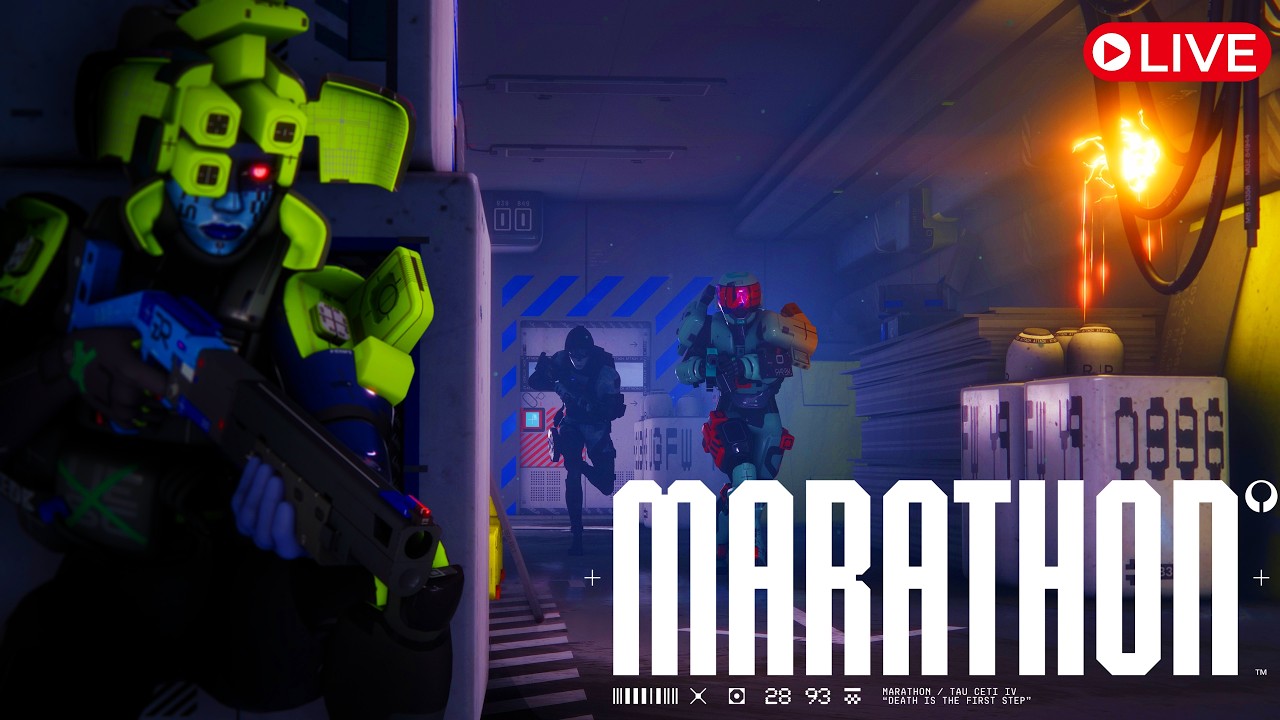 MARATHON LIVE | Day 1 Grind, PvP Fights, First Impressions