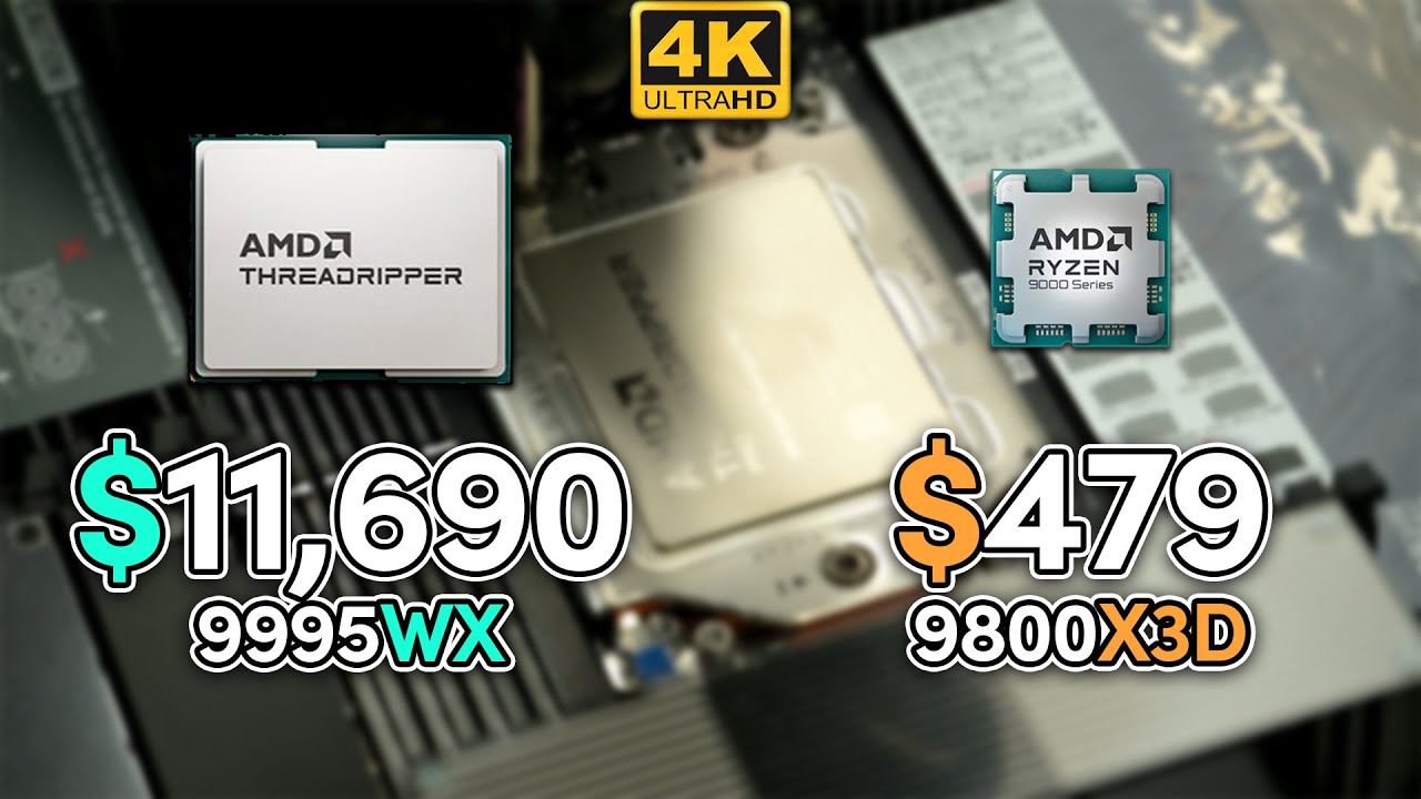 $11690?!! RYZEN THREADRIPPER PRO 9995WX Performance Test | UHD(2160P) Test in 14 games