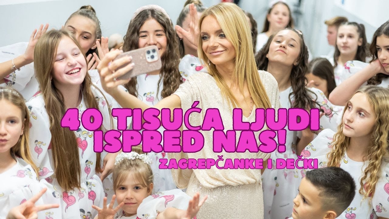 SPEKTAKL U ARENI pred 40 tisuća ljudi! HRABRA MOJA DIVNA DJECA! VOLIM VAS