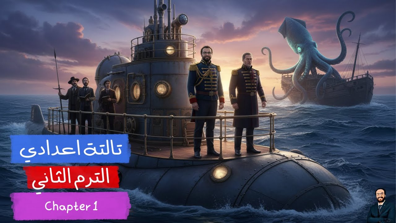 الترم الثاني | أبسط شرح منهج انجليزي تالتة اعدادي 2026 | الوحدة السابعة | الفصل الاول من القصة