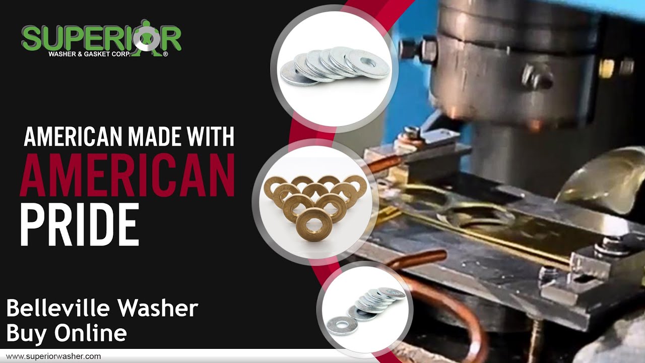 Buy Belleville Washers Online From Superior Washer & Gasket Corp.