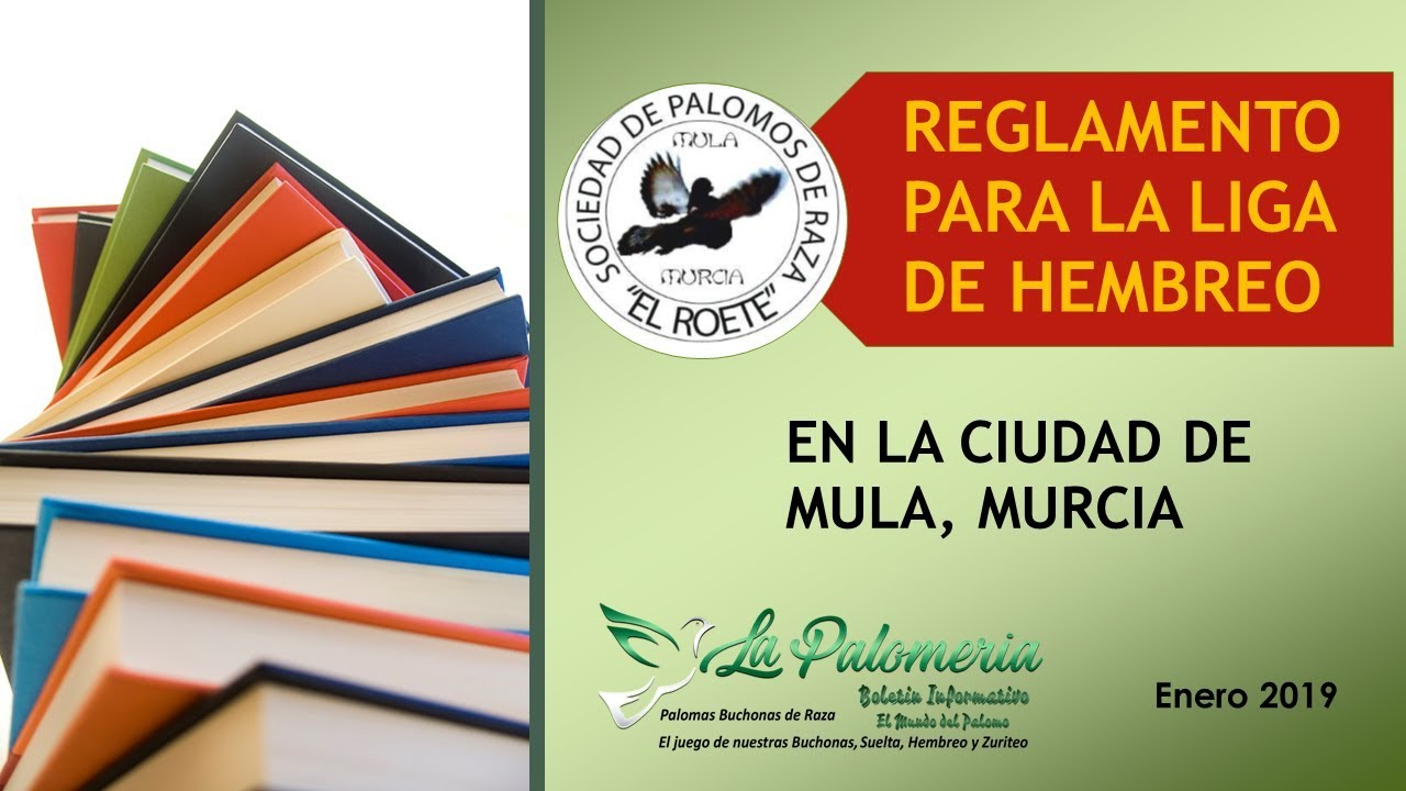 Colombicultura | Reglamento Hembreo Mula Murcia | ©La Palomería