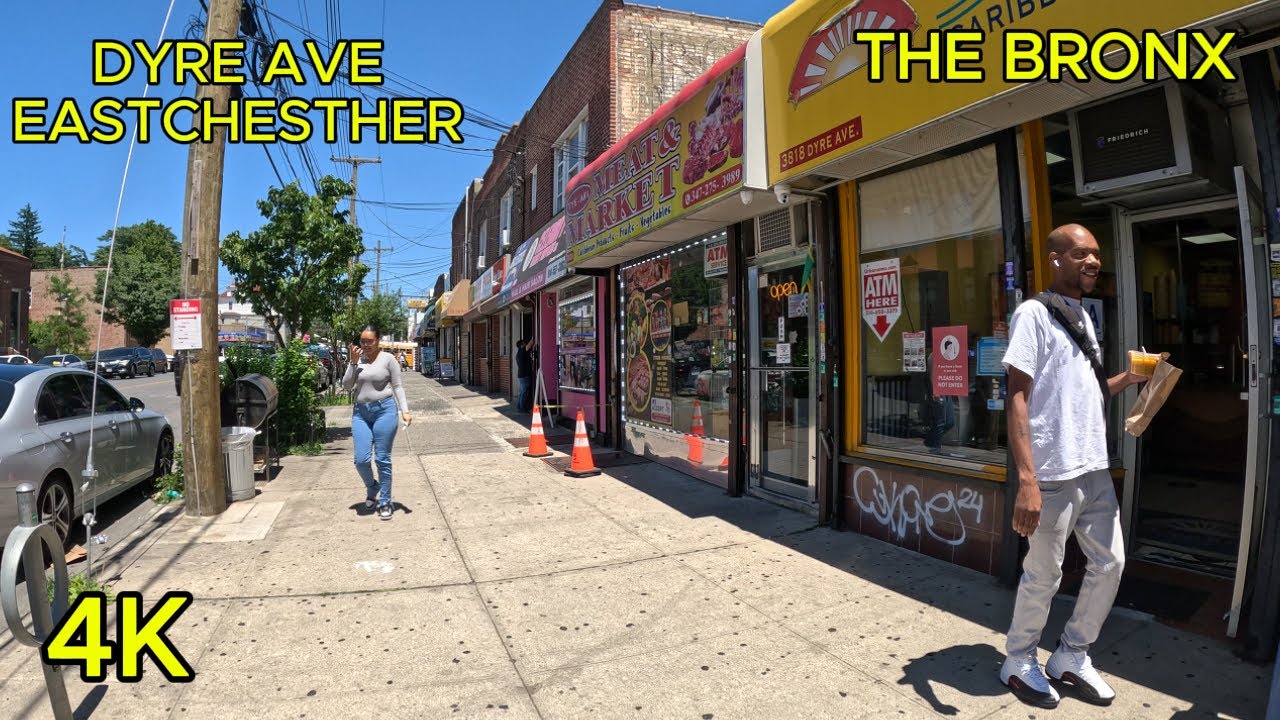 WALKING TOUR OF THE BRONX DYRE AVE EASTCHESTER (06 28, 24)!!!