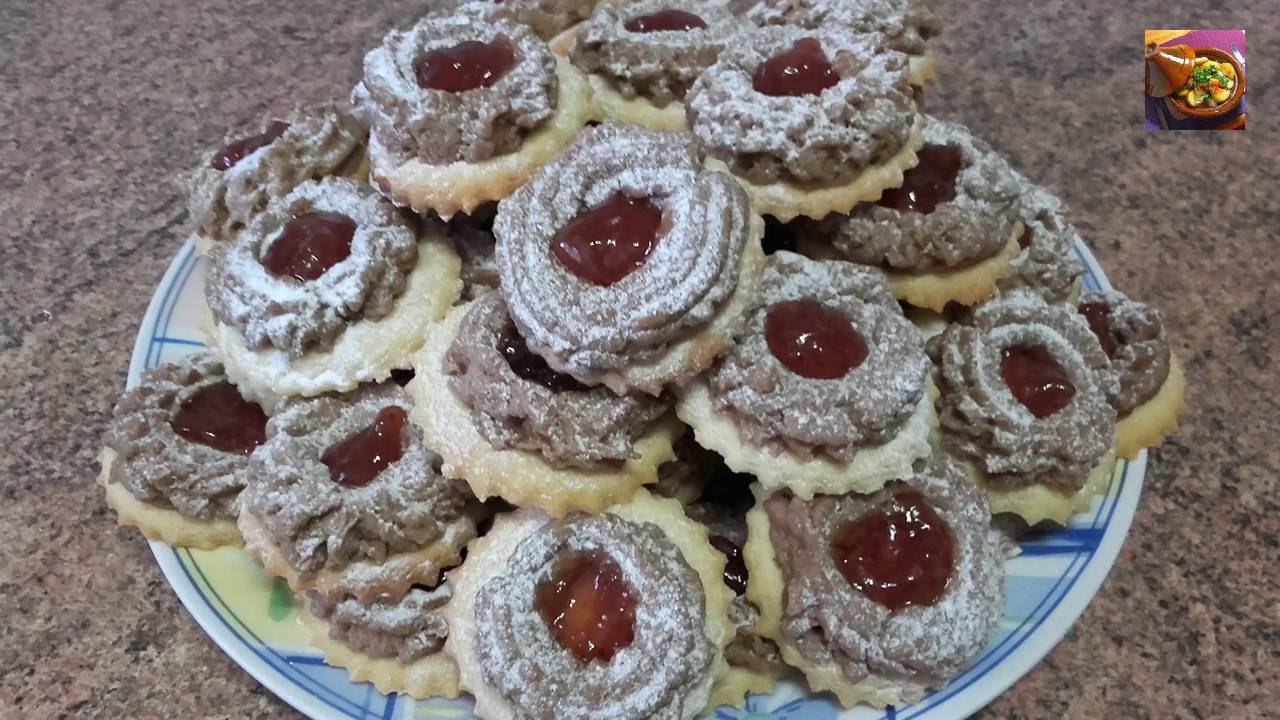Galletas De Mermelada | Comida De Marruecos