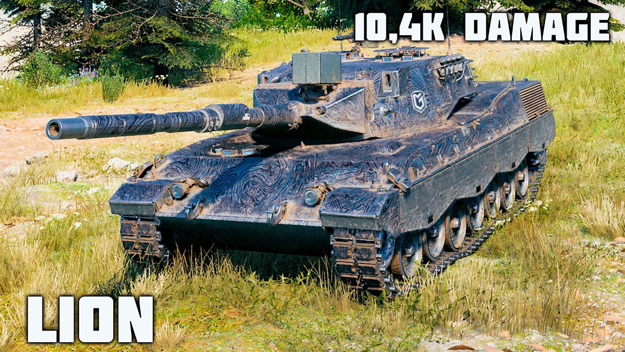 Lion WoT – 5Kills, 10,4K Damage