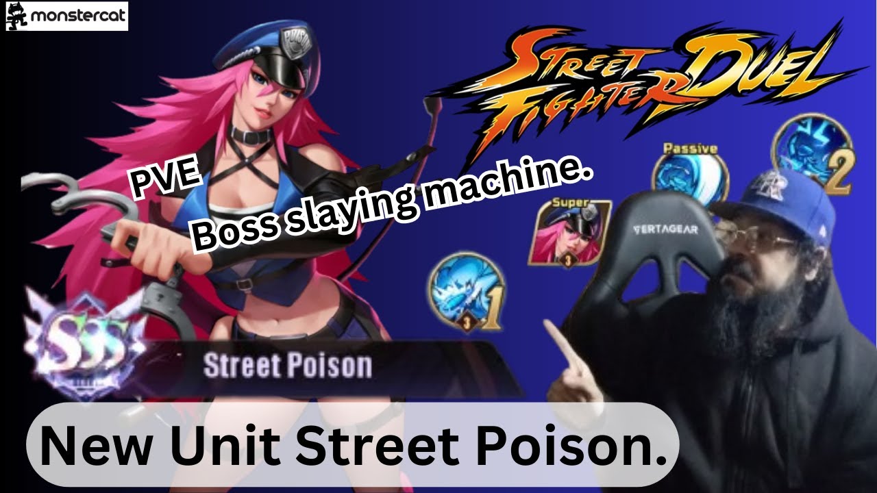 Street Poison the new buff monster!