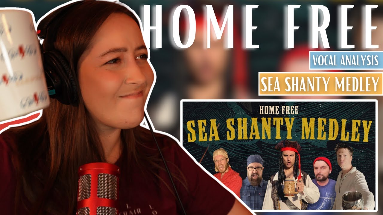 Always a party with HOME FREE Sea Shanty Medley (Reaction & Analysis) | Jennifer Glatzhofer
