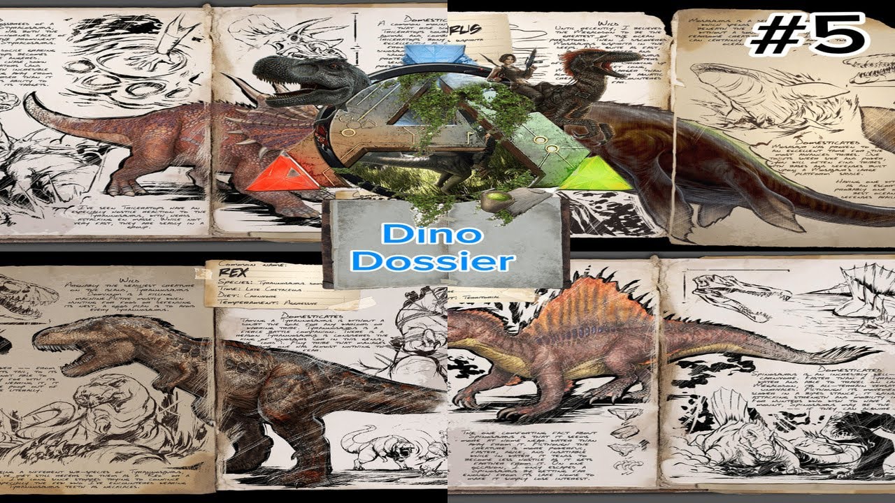 Ark Survival Evolved dino dossiers (Helena Walker) | The Island dossieres #5