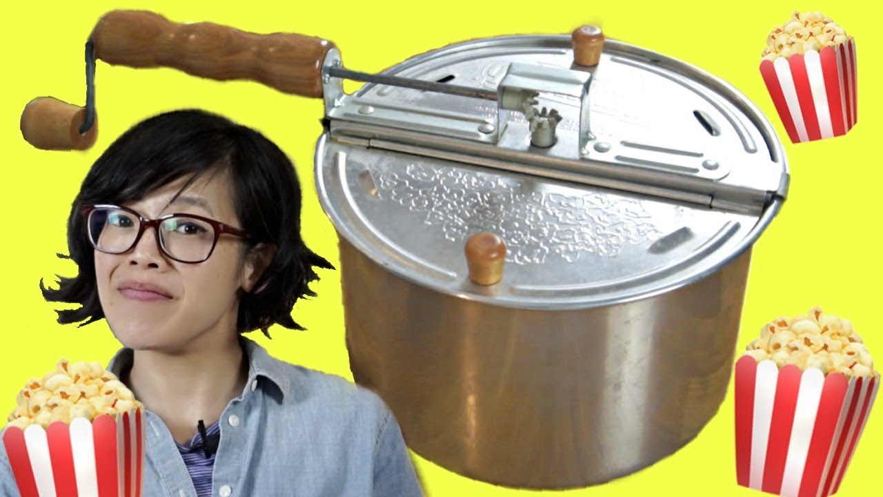 🍿WHIRLEY POP Popcorn Popper vs. Pot PRODUCT TEST -- Does it pop better popcorn?🍿