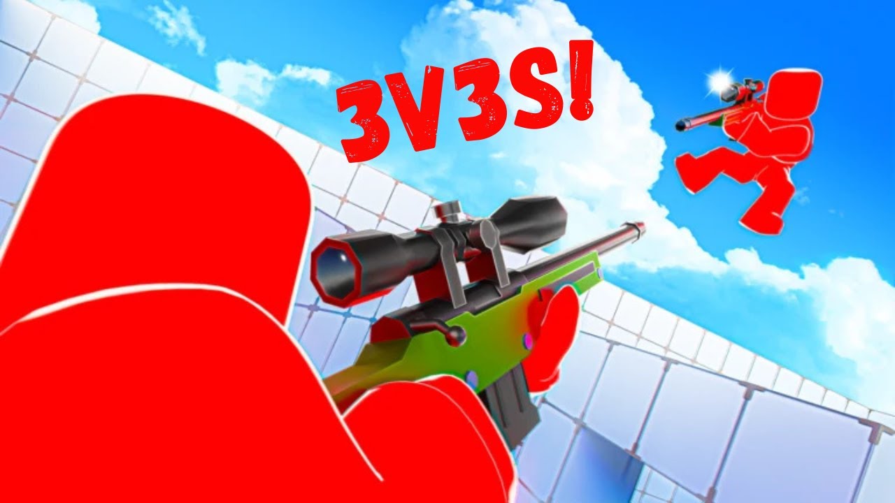 Playing 3v3s with MY FRIENDS in Roblox Rivals!