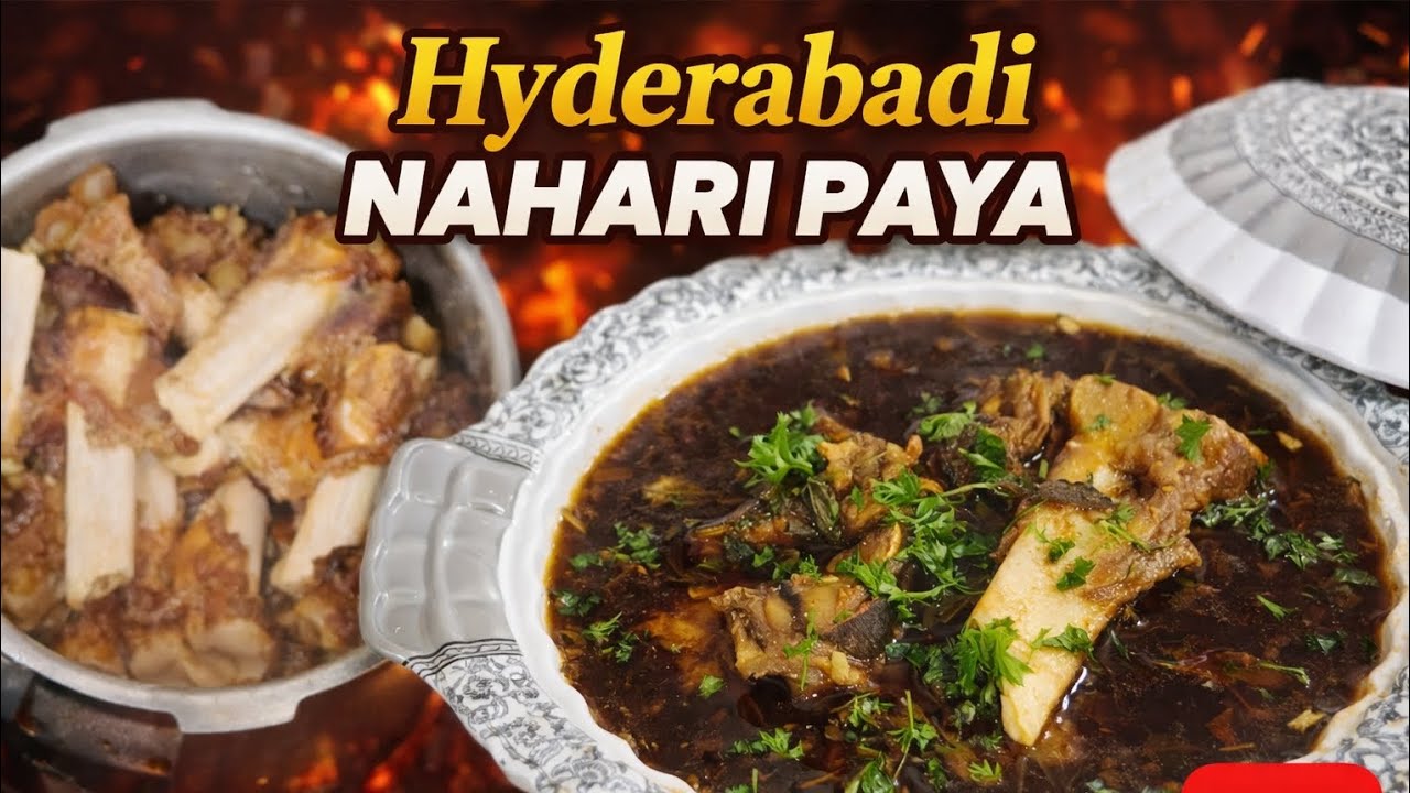How to make hyderabadi Nahari paya 