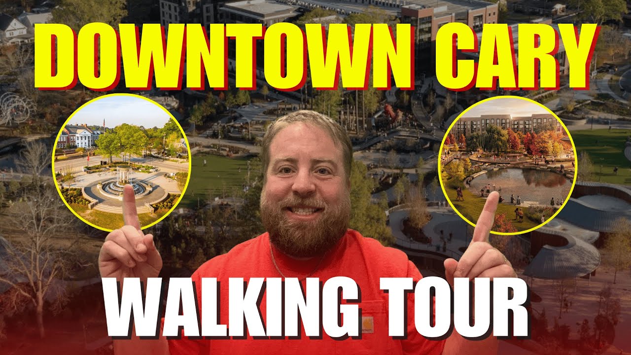 Downtown Cary VLOG TOUR | All You Need to Know About Cary North Carolina