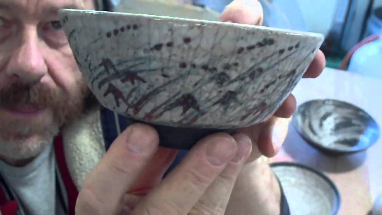 SIMON LEACH WORKSHOPS ~ Some finished raku pots !