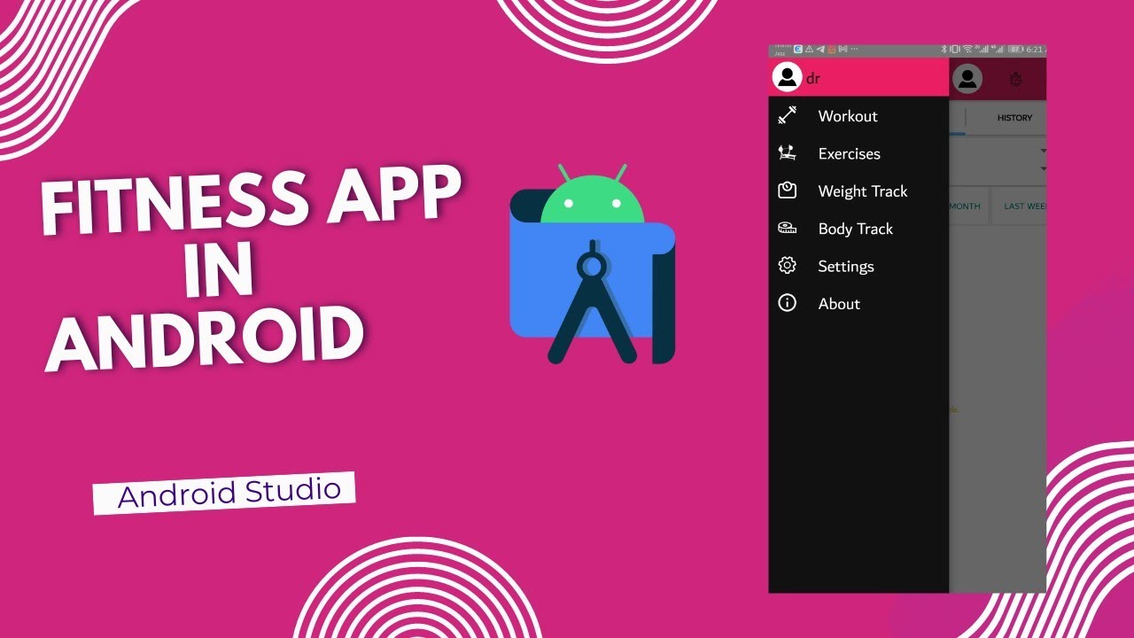 Fitness App Complete with source code in Android Studio