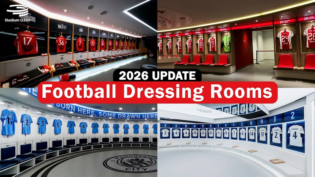 Inside Football&rsquo;s Most Luxurious Dressing Rooms | 2026 Documentary