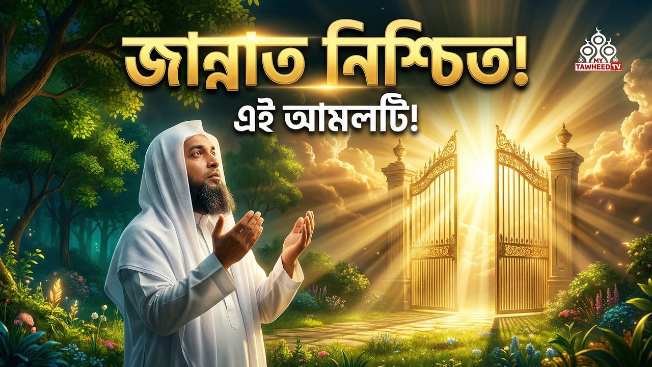 জান্নাত নিশ্চিত করতে এই আমলটি জরুরি! জানেন কি? মুকাররম বিন মহসিন মাদানী