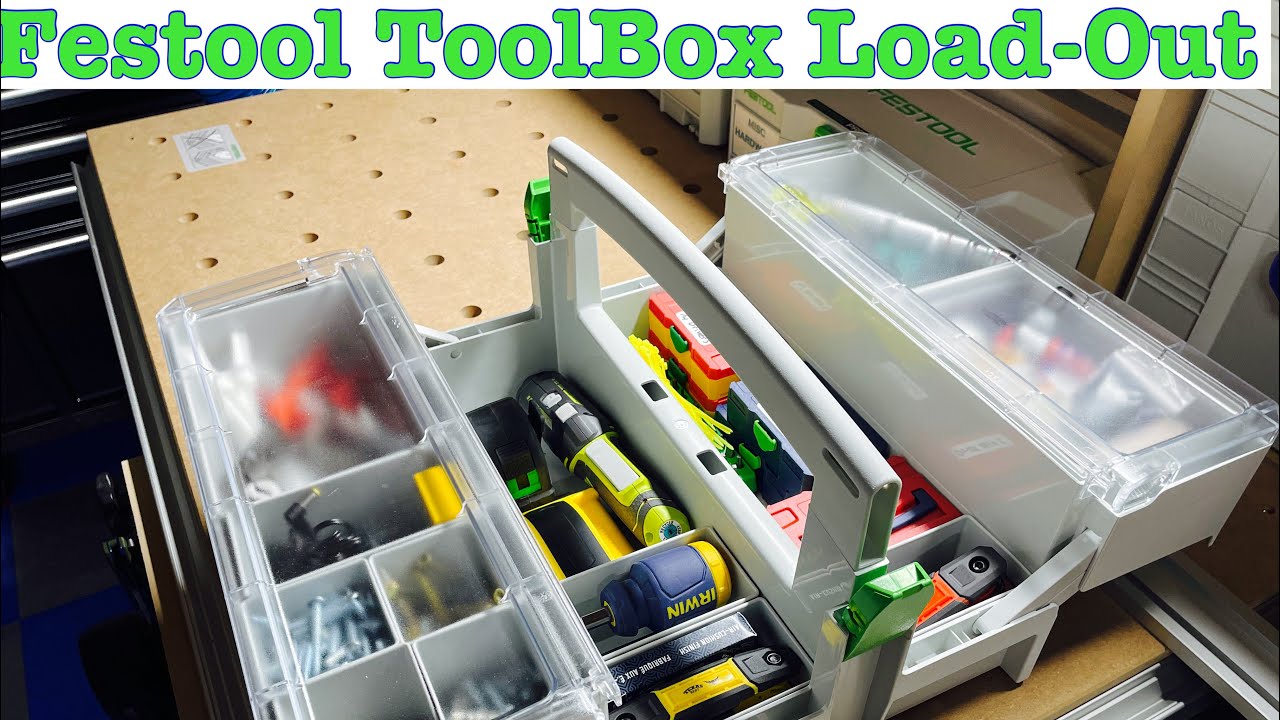 Festool Systainer (Sys Storage)Tool Box load-out