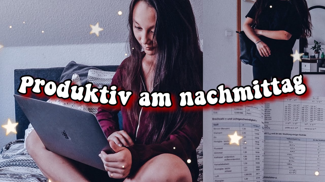 PRODUKTIV NACH DER SCHULE | 11 Tipps für Produktivität & Lerntipps | Konzentrieren und Lernen