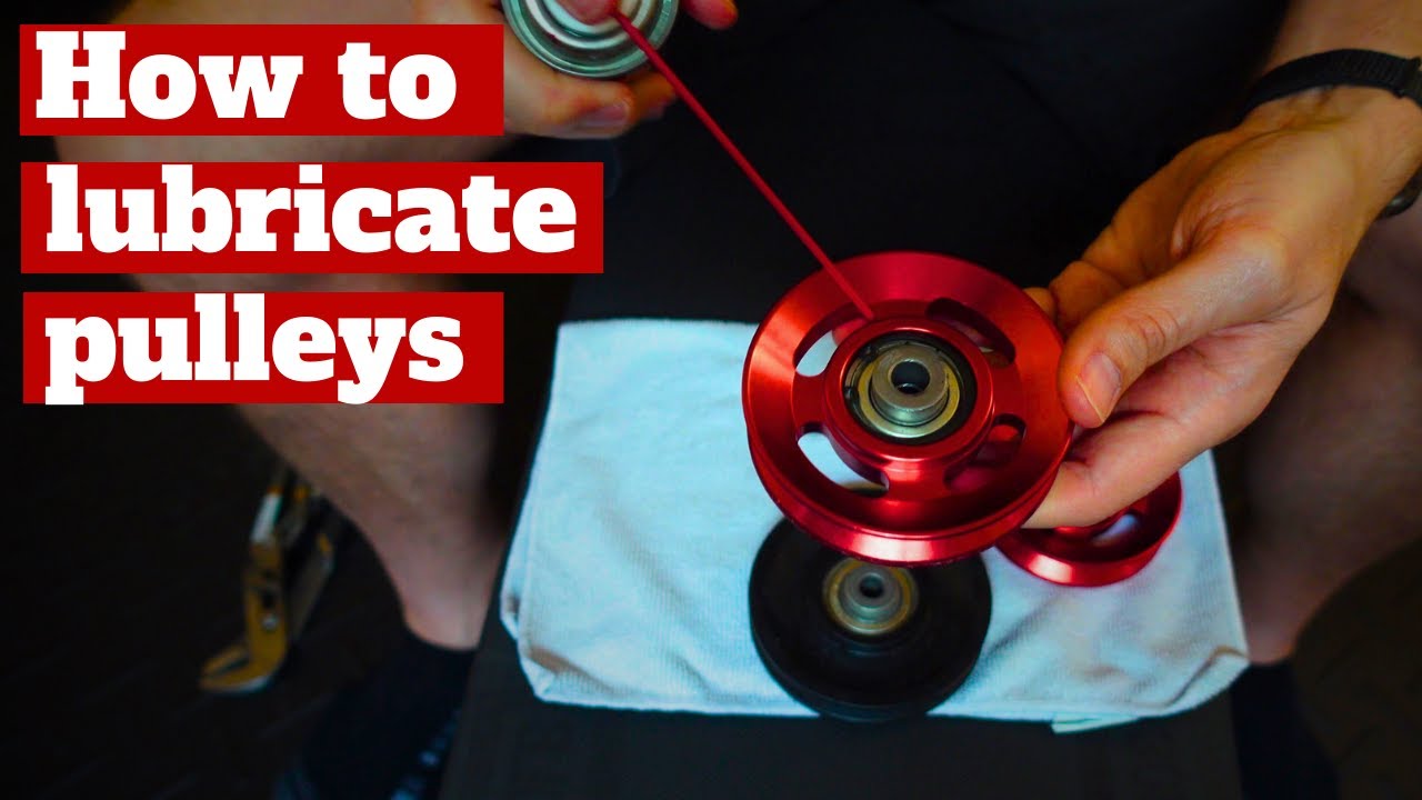 How to lubricate your cable machine pulleys
