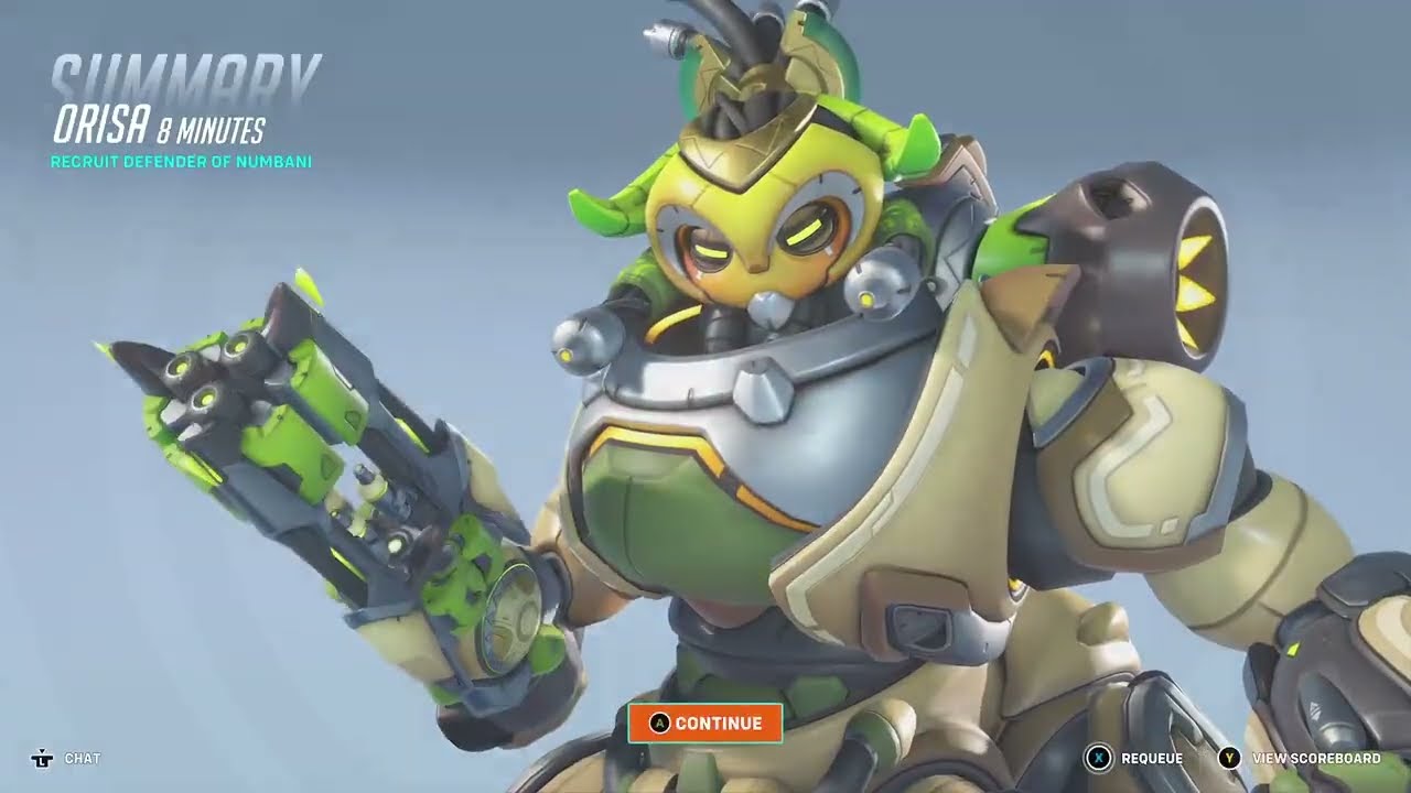 31st match in overwatch 2 (orisa)