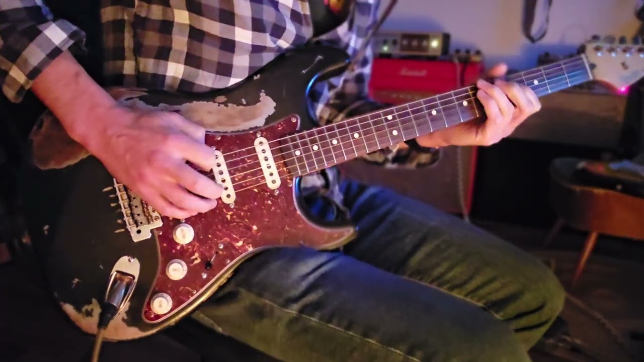 Mexican Fender Stratocaster with Q Pickups Minor Blues