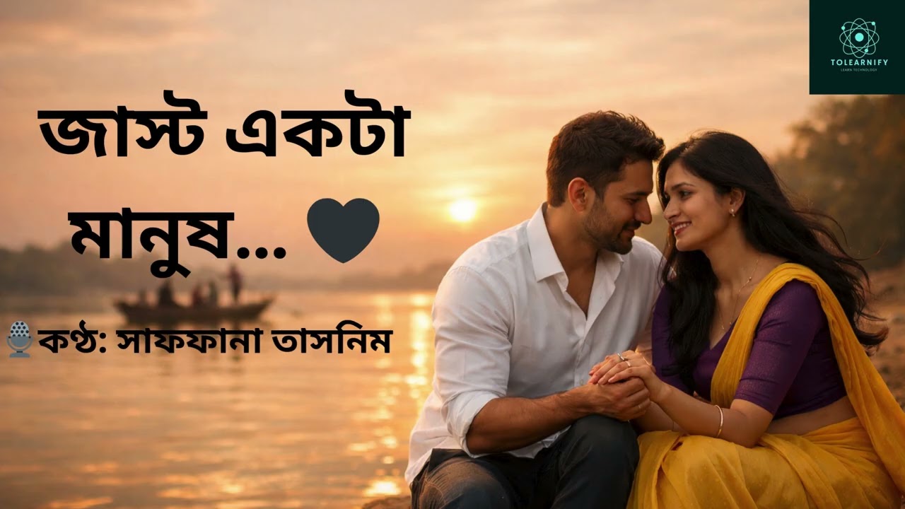 দিন শেষে শুধু একটা মানুষই যথেষ্ট… 🖤