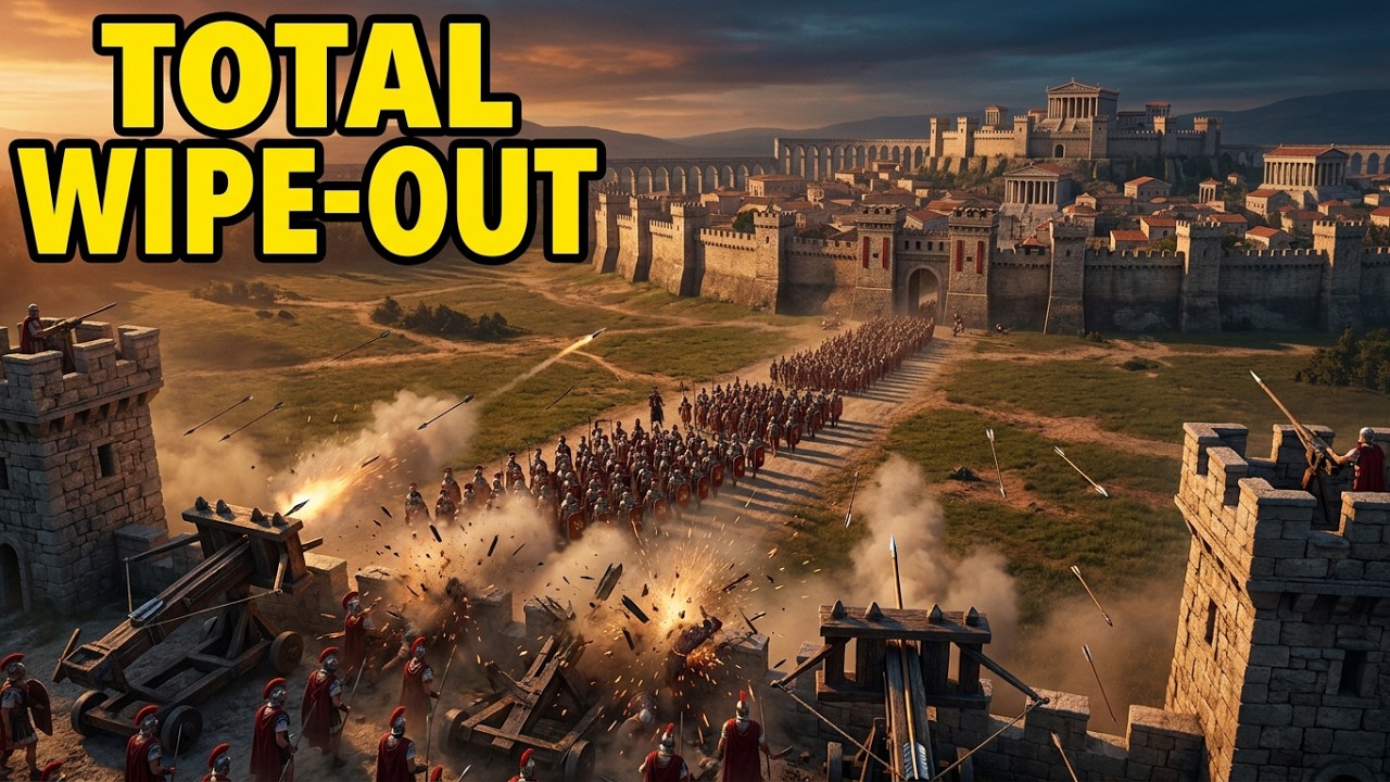 Emperor's legions wiped-out by city defences | Caesar III