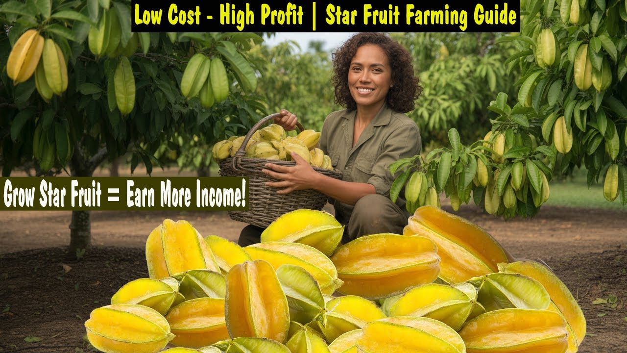 Star Fruit Farming: Low Cost, High Profit (Complete Guide) | How to Grow Carambola Fruit