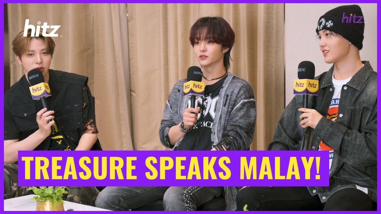 TREASURE Speaks Malay! | HITZ Speaks