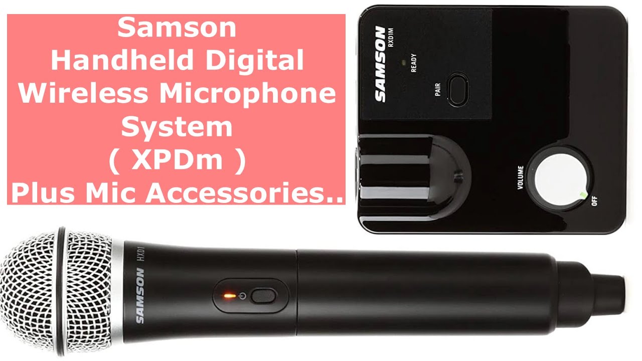 Samson Handheld Digital Wireless microphone System. My thoughts & Review..