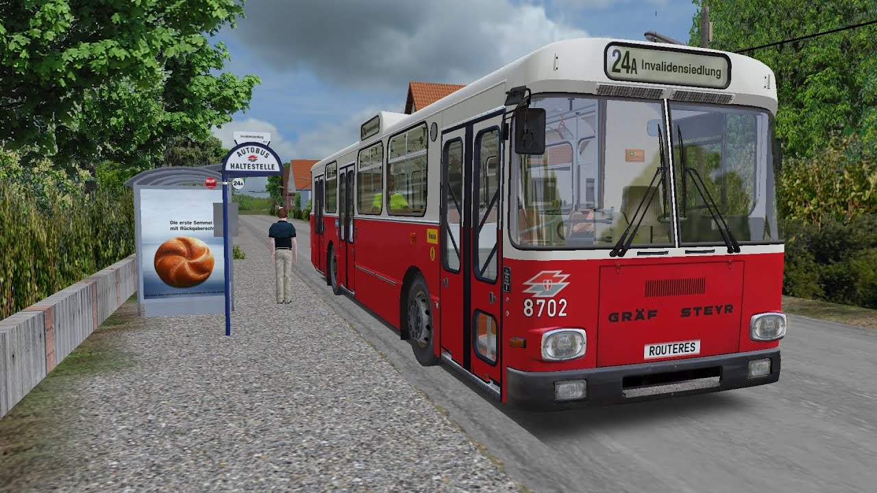 OMSI - AddOn Vienna - Line 24A Kagran-Invalidensiedlung