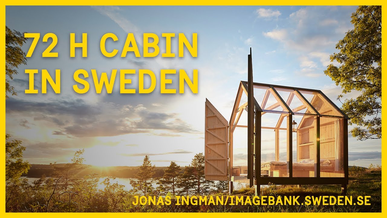 The 72 Hour Cabin in Sweden - Documentary