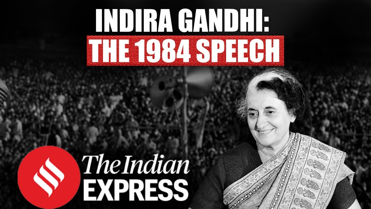 Watch Indira Gandhi&rsquo;s Historic Red Fort Address From 1984