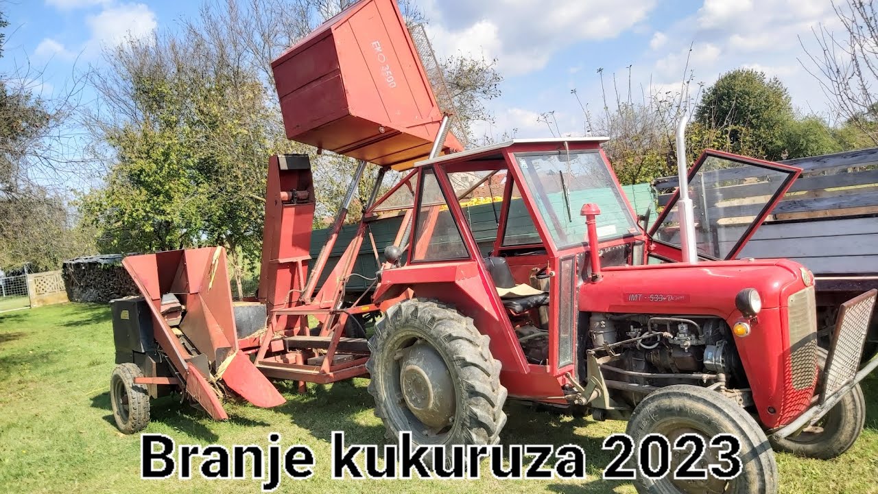 Počinjemo branje kukuruza 2023 (IMT 533 i Sip Eko3500)
