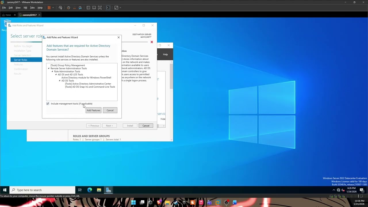 Como Instalar & Configurar AD En Windows Server 2022