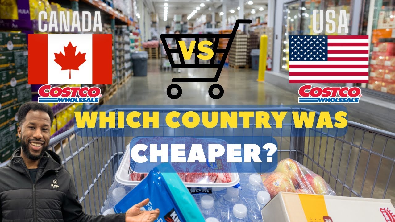 Is COSTCO USA cheaper than COSTCO CANADA,Visiting 2 Costcos in 2 countries in 1 day Costco wholesale