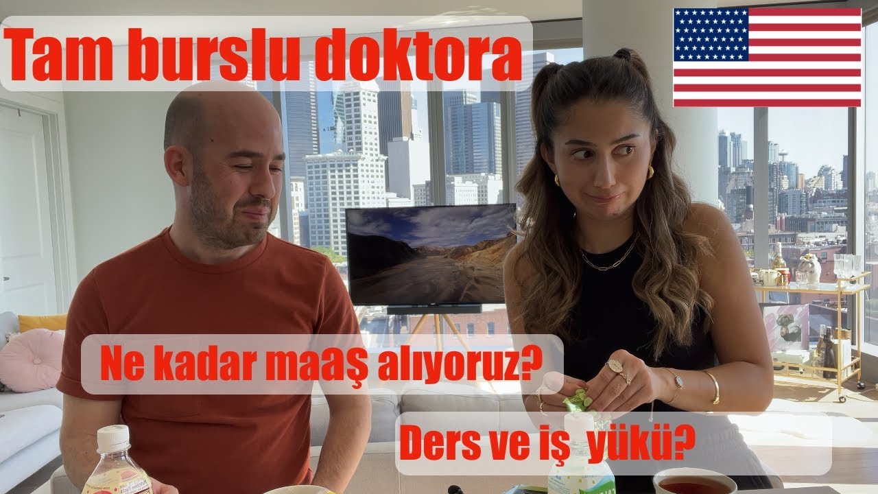 Amerika'da tam burslu maaşlı doktora nasıl yapılır? Doktora maaşları ne kadar? Kabul almak zor mu?🇺🇸
