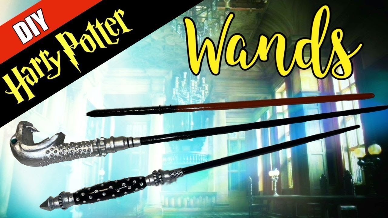 ⚡️Harry Potter DIY: Malfoy Family Wands - Draco, Narcissa and Lucius Malfoy -Replicas