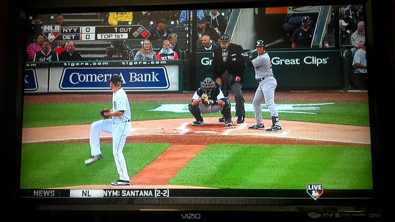 Casey Crosby MLB Debut on MLB Network :: vs. NYY