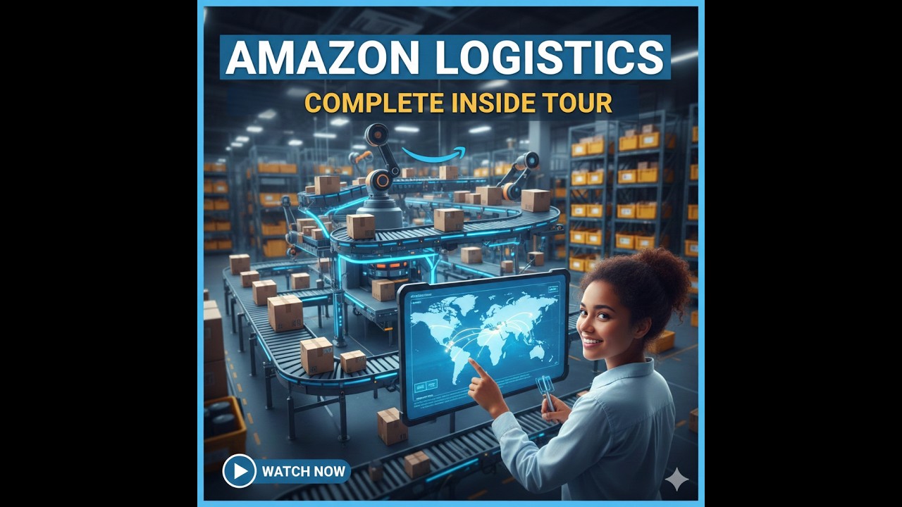 A tour of Amazon`s logistics