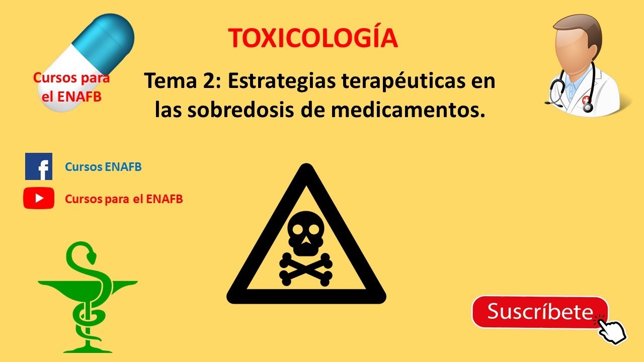 Tema 2: Estrategias terapéuticas en las sobredosis de medicamentos.