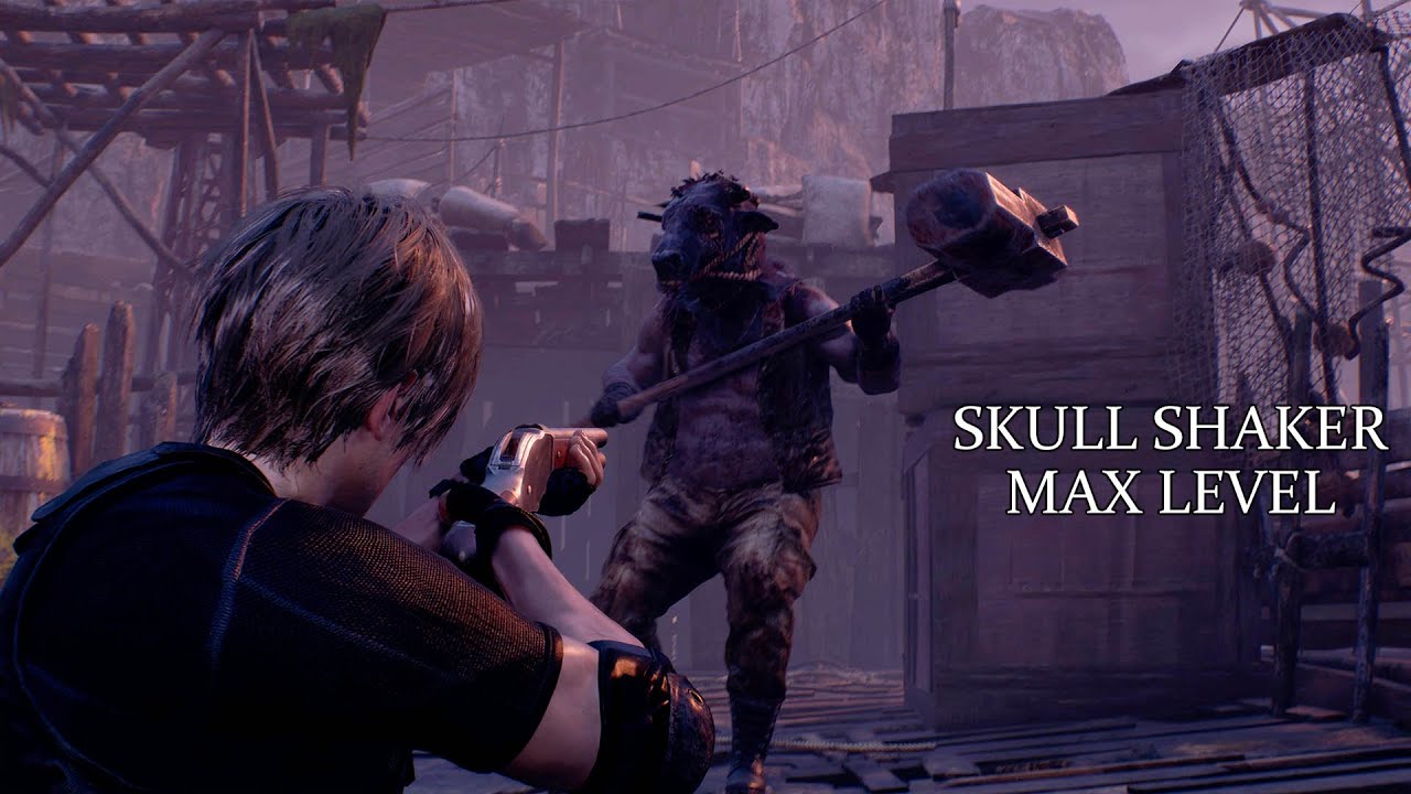 Resident Evil 4 Remake - Skull Shaker (Max Level) Gameplay Professional (NO HUD) 4K 60Fps